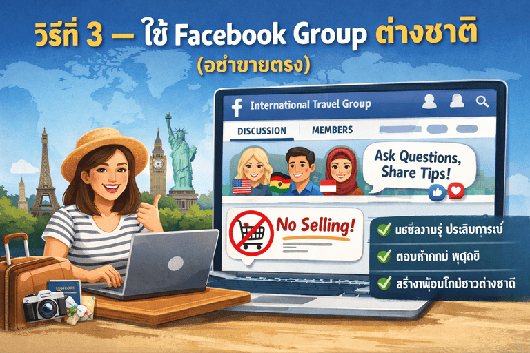 วิธีขายที่ดินลูกค้าต่างชาติ